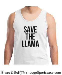 Save The Llama Tank Design Zoom